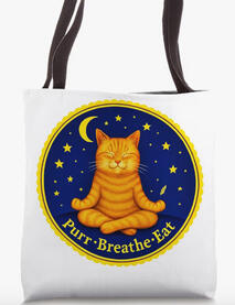 Yoga CAT mindfulness tote Yoga CAT mindfulness tote