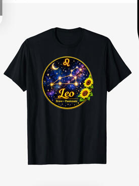 Leo zodiac T-shirt Leo zodiac T-shirt