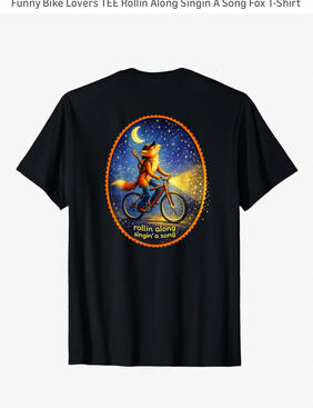Funny fox bike TEE Funny fox bike TEE