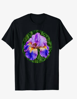 Iris Flower Lover t-shirt Iris flower lover T-shirt