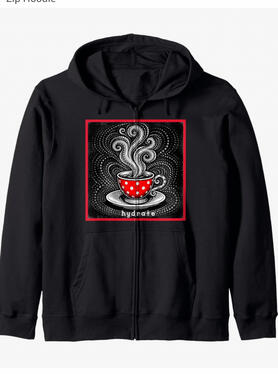 Coffee lovers zip hoodie Coffee lovers zip hoodie