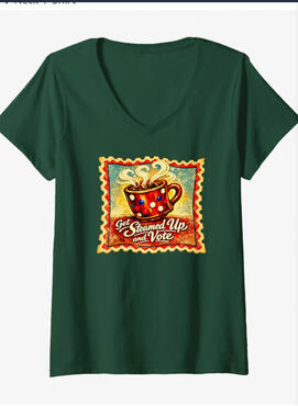 Vote Voice matter v neck tee Vote voices matterv neck tee