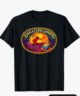 CozyTeapot humor tee Cozy, tea, pot, humor, tee