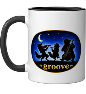 Music lovers mug Coffee, tea, lovers cozy cuppa