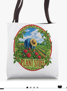 Plant stuff tote Plant stuff tote