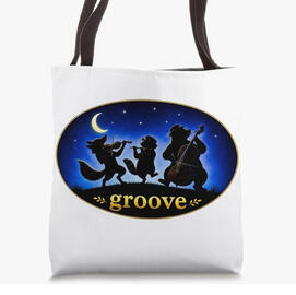Music lover tote bag Music lover tote bag