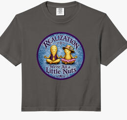 Funny meditation crop top Funny meditation crop top