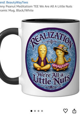 Funny meditation, coffee mug Funny meditation, coffee mug