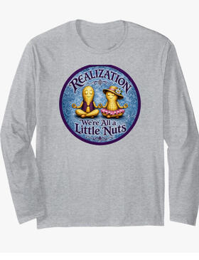 Funny meditation, long sleeve T-shirt Funny meditation, c long sleeve T-shirt