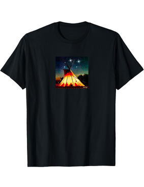 Native American falling star TEEPEE Native American falling star TEEPEE