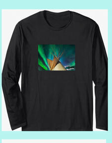 Northern lights TEEPEE Northern lights TEEPEE