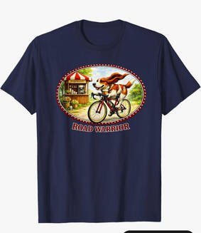 Funny, dog, coffee, lover, bike ride TEE Funny dog biker TEE