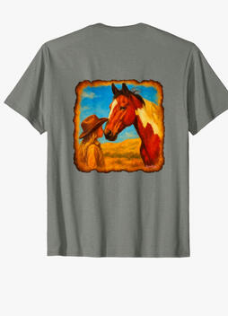Horse girl western TEE Horse girl western TEE Ranch, WEAR